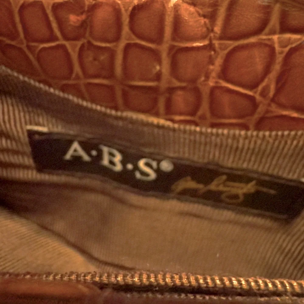 A. B. S. Allen Schwartz Brown‎ Leather 